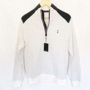 NWT Bugatchi 1/4 Zip Mens Pullover